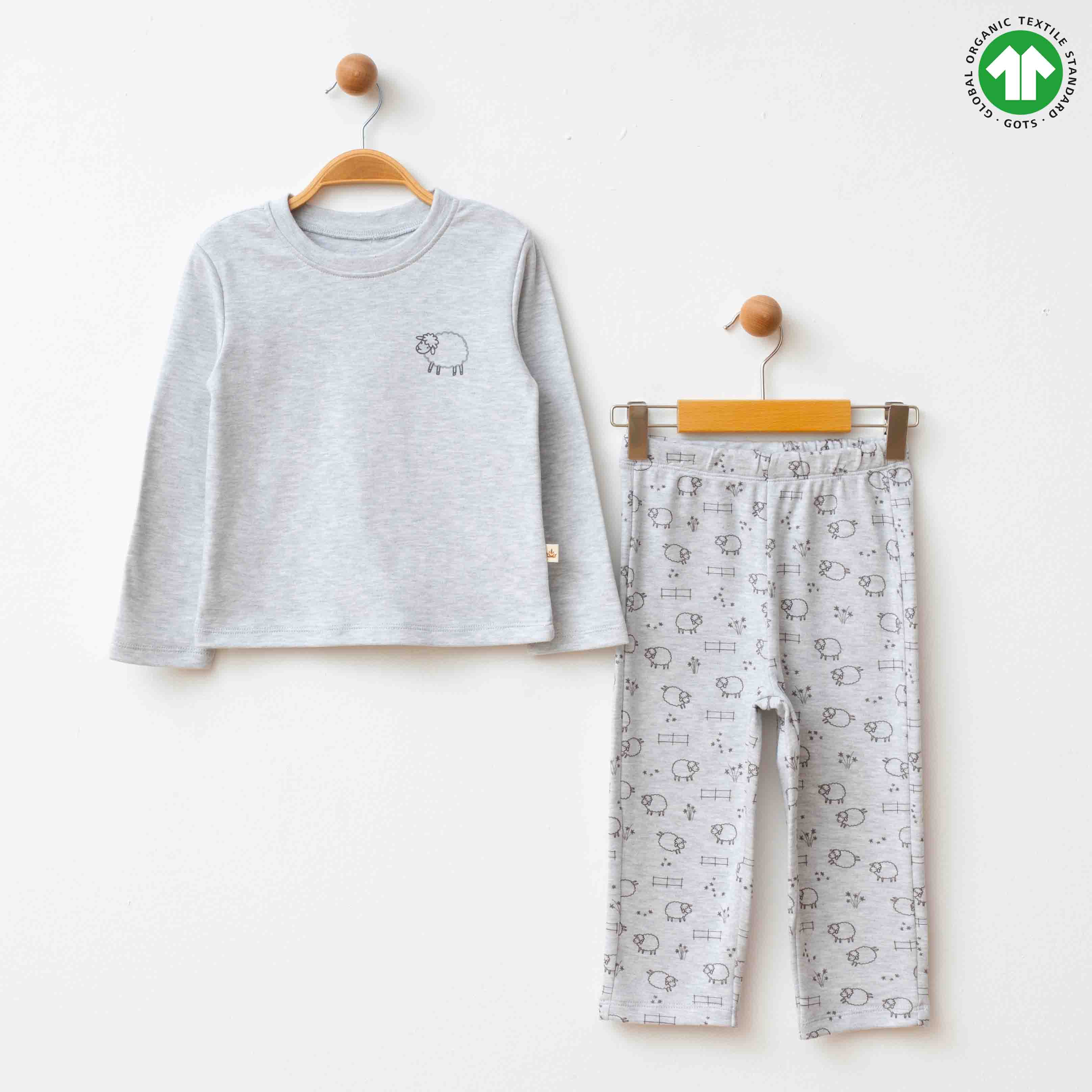 ESL-2218 ORGANİK PİJAMA TAKIM