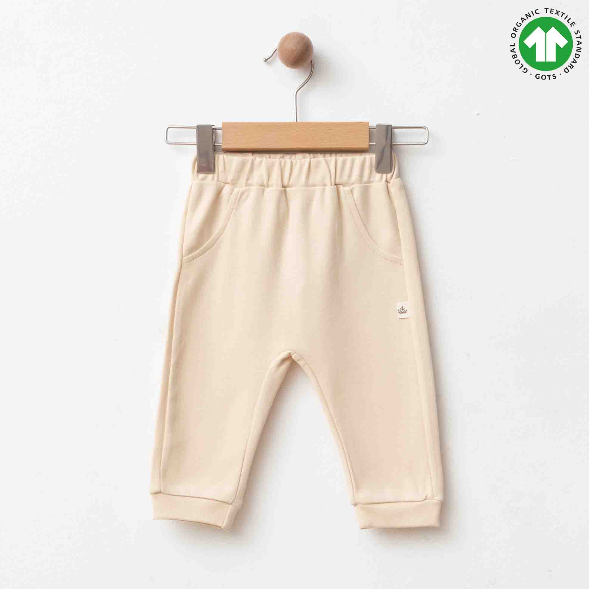 ESL-2285 ORGANİK BEJ PANTOLON