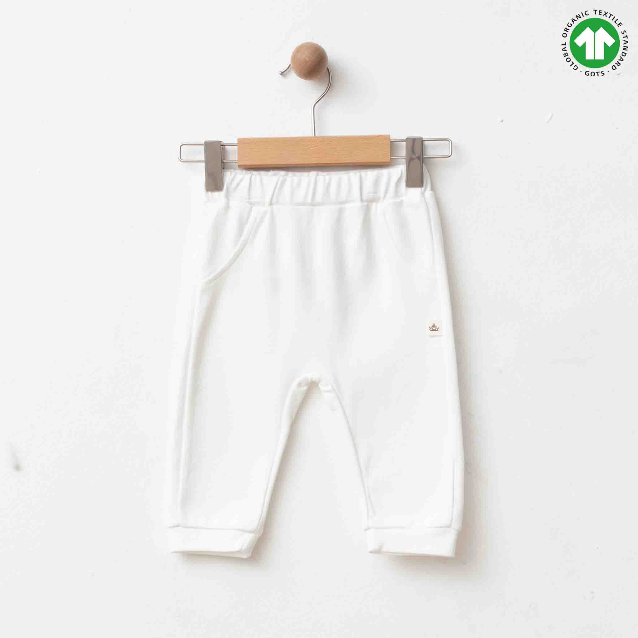 ESL-2285 ORGANİK BEYAZ PANTOLON