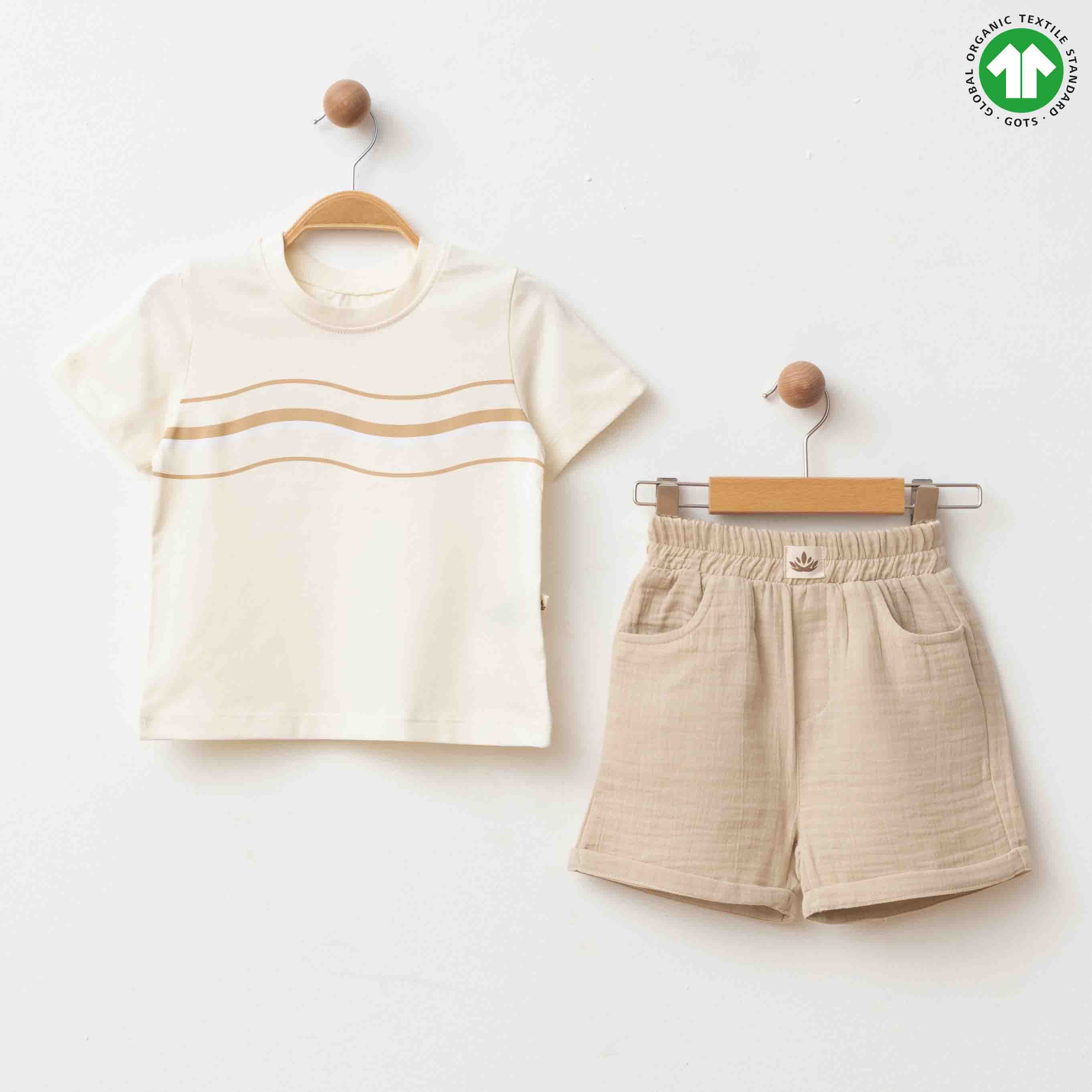 ESL-2284 KREM İKİLİ TAKIM