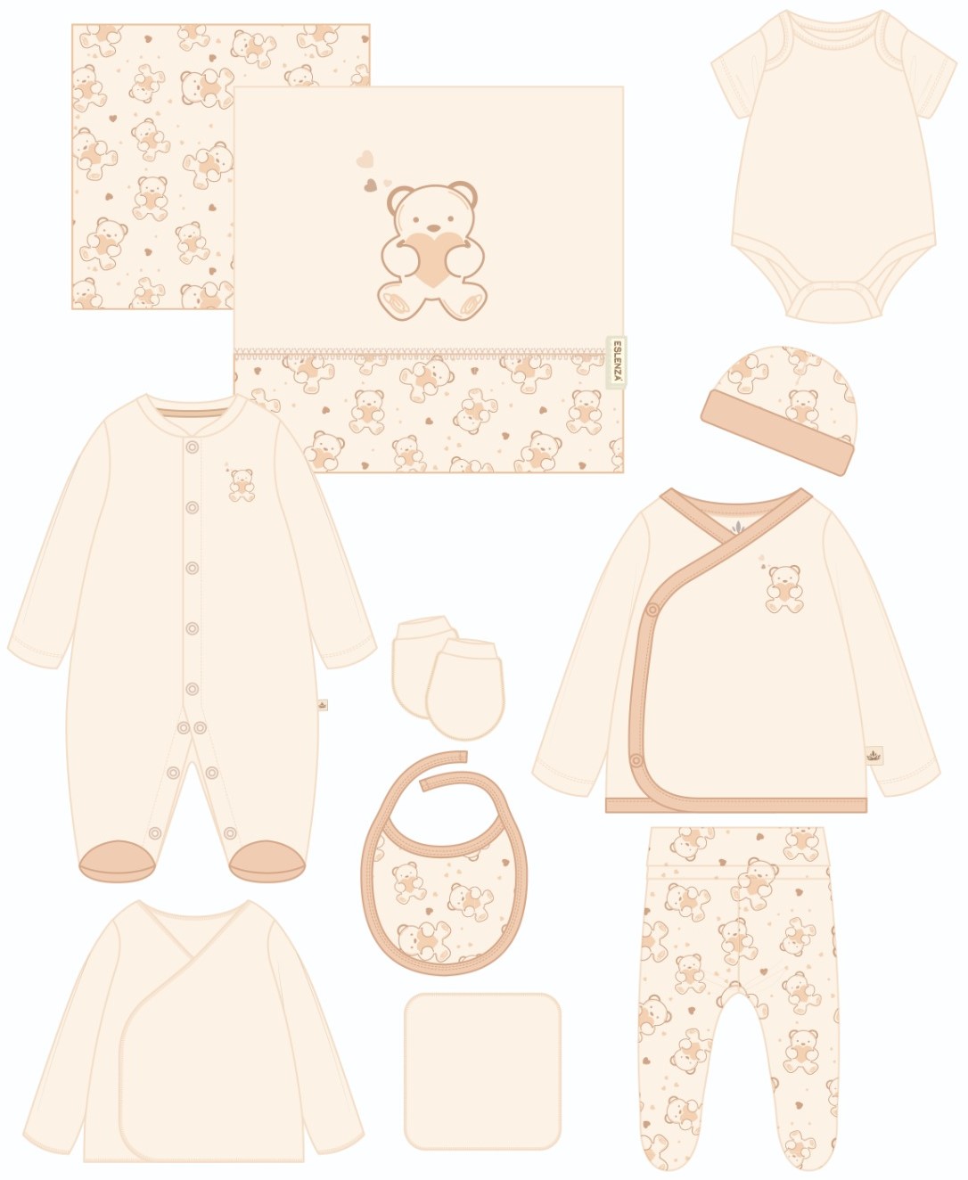 ESL-2301 ORGANİK 10'LU SET